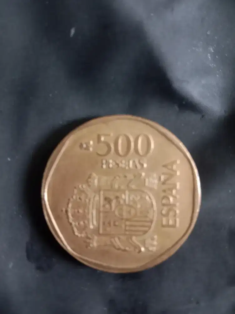 Koin Spanyol 500 Pesetas