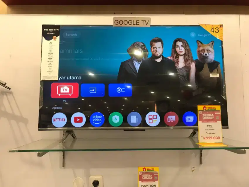 TV TCL QLED 43C655 4K