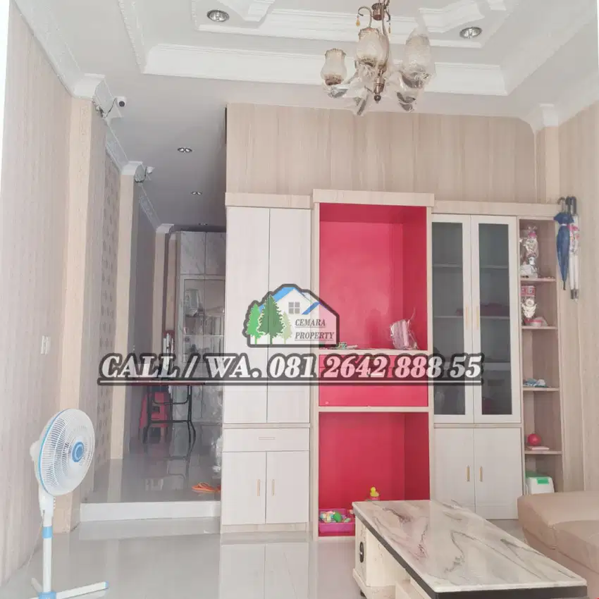 DIJUAL VILLA KOMP CEMARA ASRI JLN KATALIA TERRACE