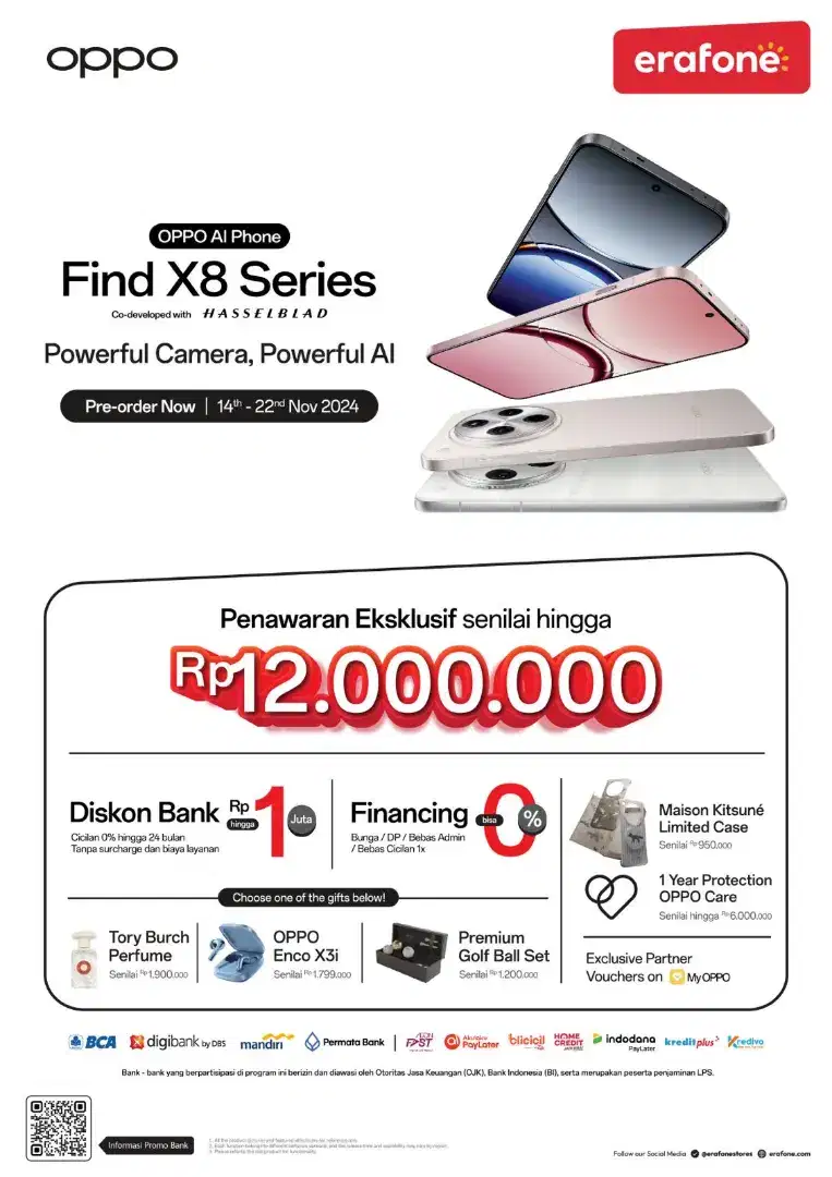 Oppo X8 Series 256gb