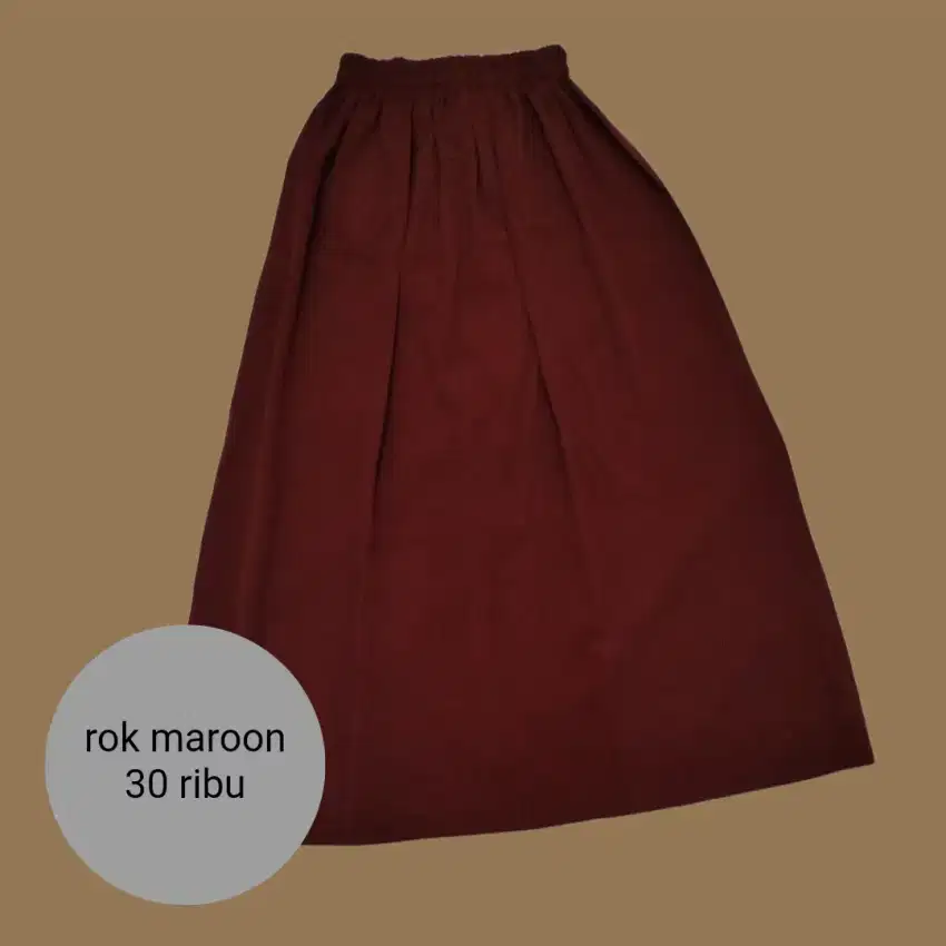 Preloved || rok maroon