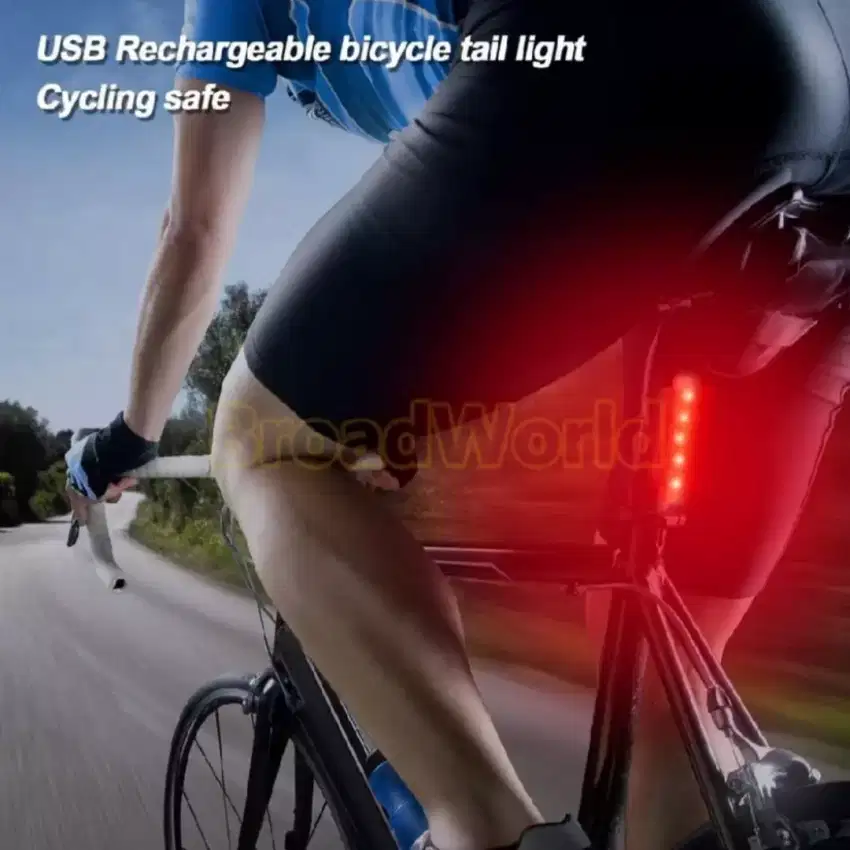 Lampu Led Kedip Sepeda belakang