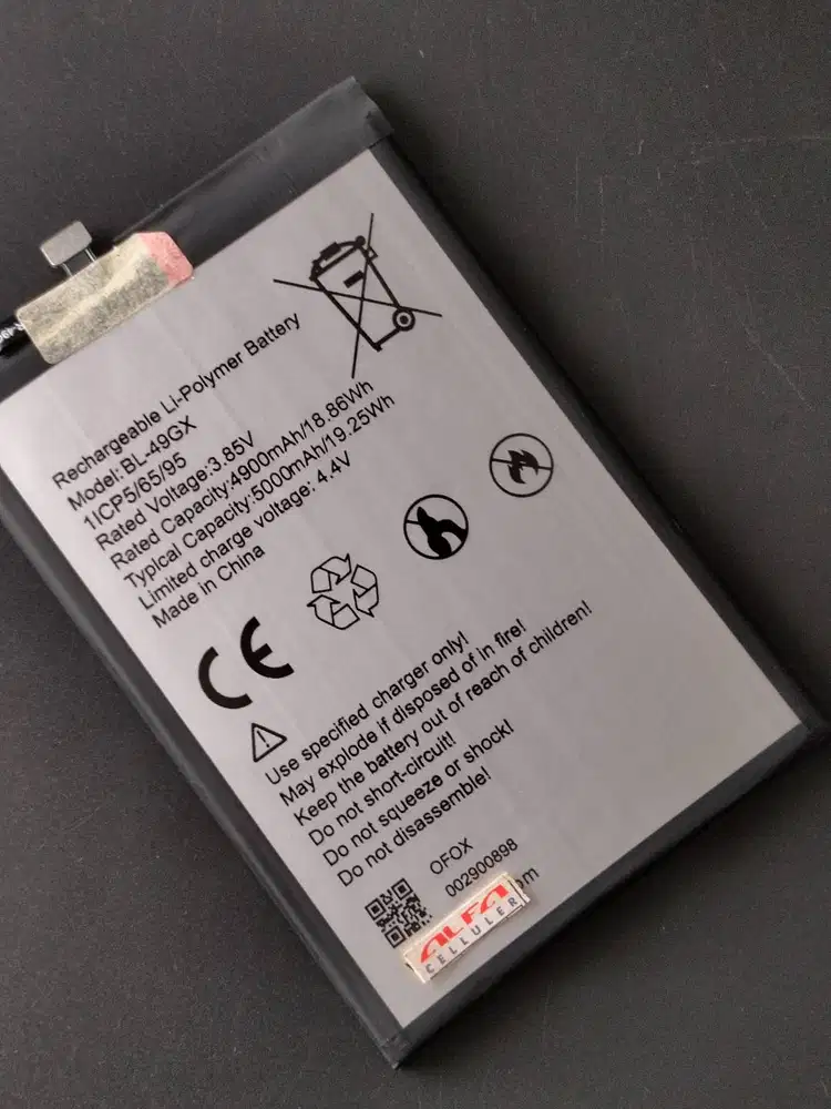 Baterai Infinix Note 7/Infinix Note10/Infinix Hot 11S/Hot 12 Pro 49GX