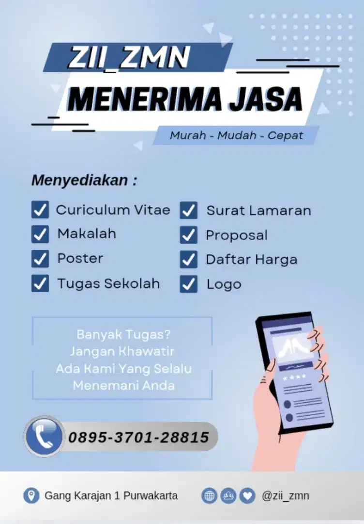 MENERIMA JASA DESAIN