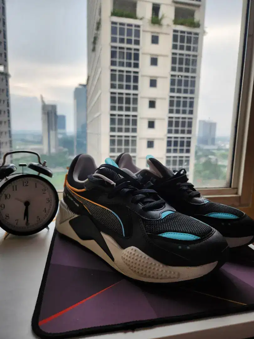 Sepatu Puma RS-X 3D Black Harbor Ukuran 41