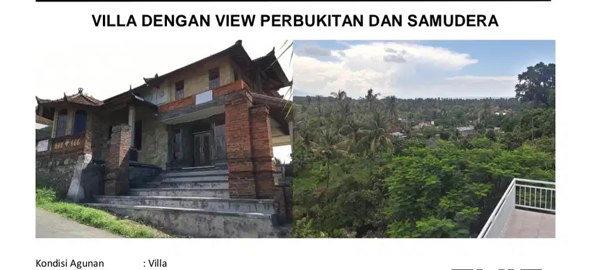 Villa Murah View Samudra Dan Perbukitan Di Kayuputih, Buleleng BALI