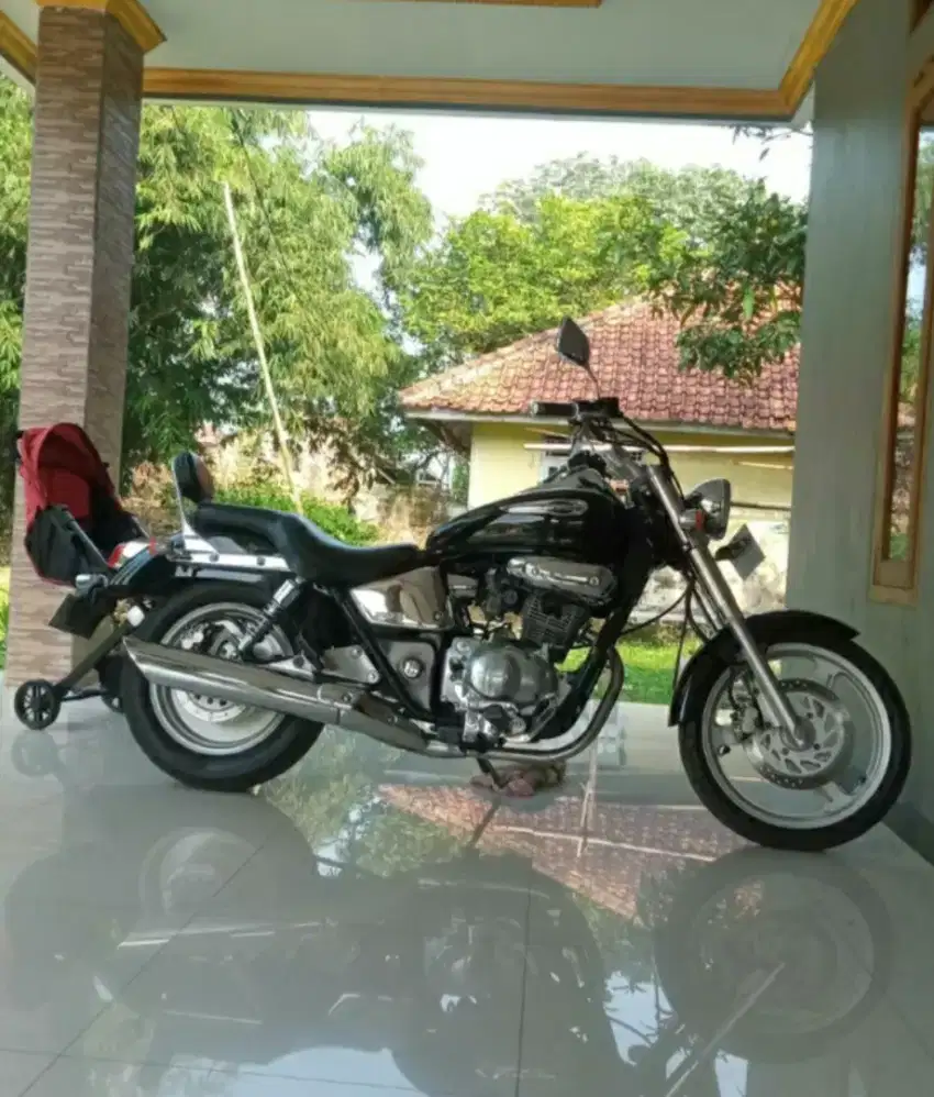 Motor Honda phantom 2007 200cc km 16rb