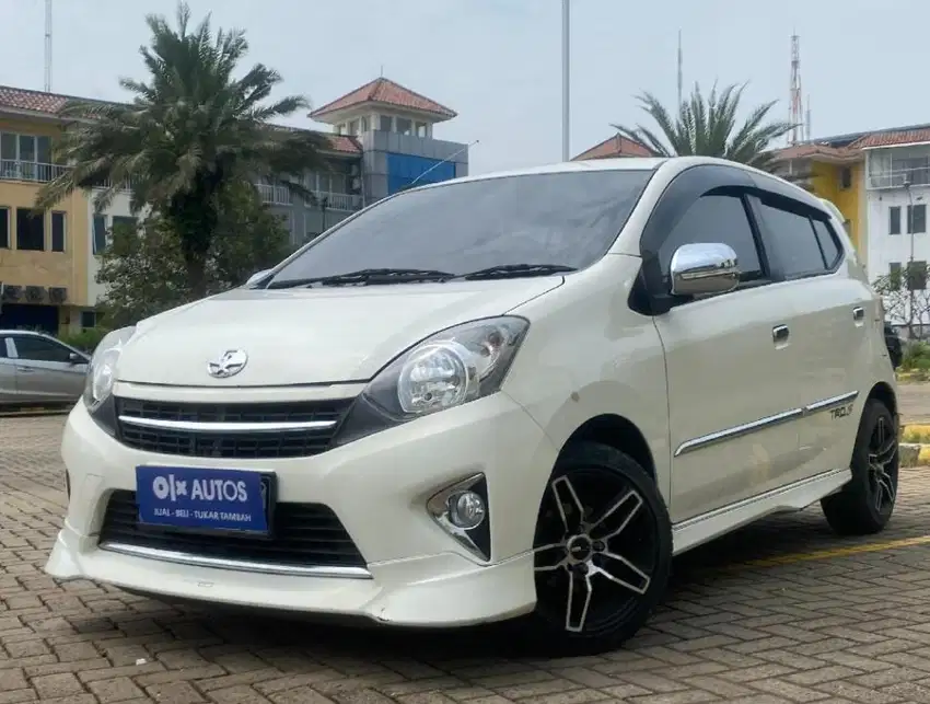 KM Rendah TDP 5JT Toyota Agya 1.0 G TRD Sportivo Bensin-MT Putih 2017