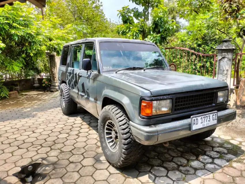 Chevrolet troper 1990 diesel 4x4 mesin tanpa ngasap