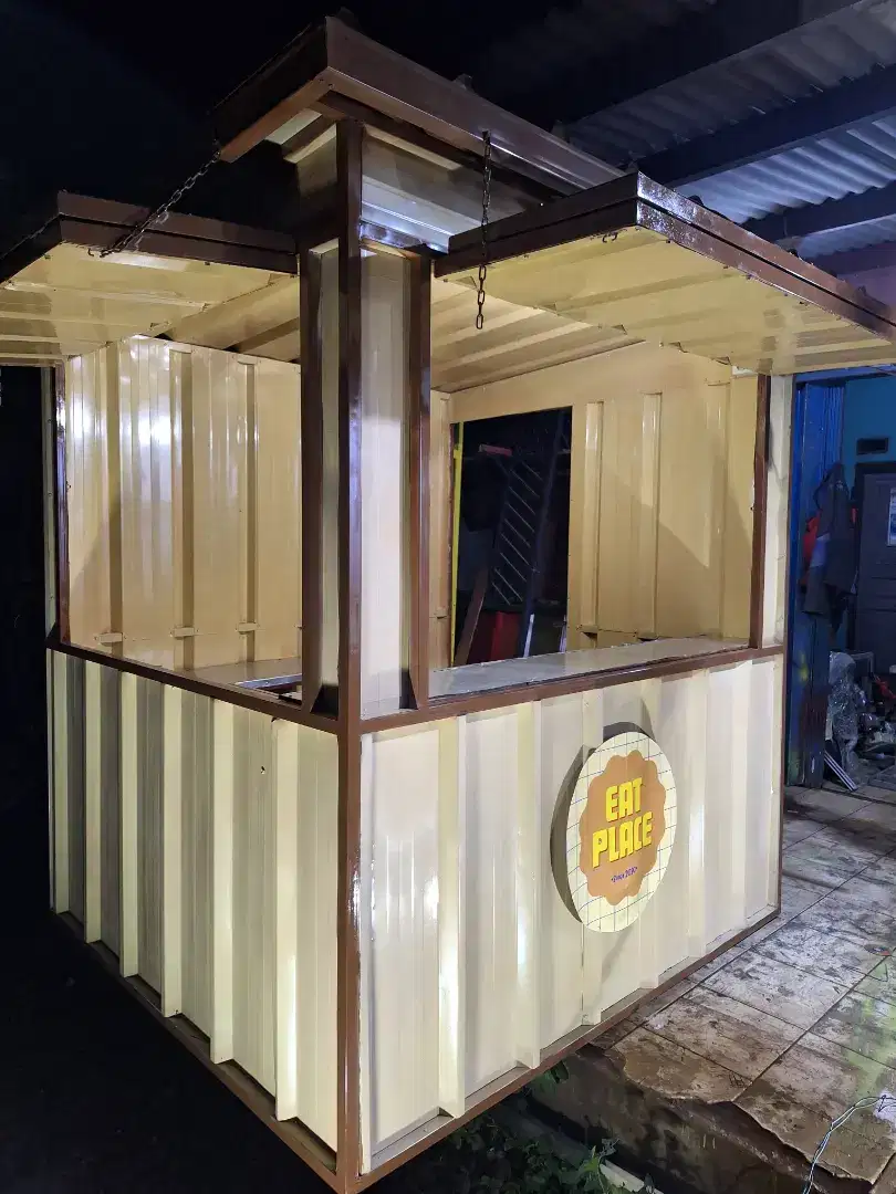 BOOTH KONTAINER/GEROBAK/GEROBAK KONTAINER/BOOTH MURAH/GEROBAK JUALAN