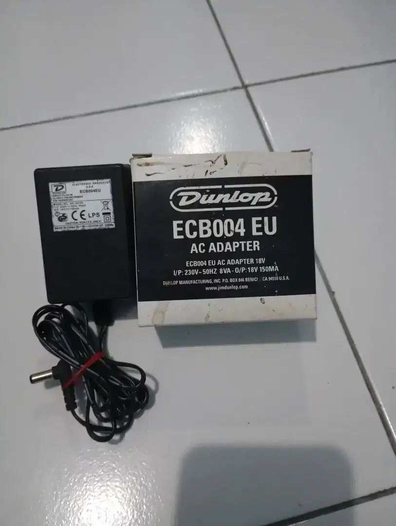 Adaptor efek pedal dunlop