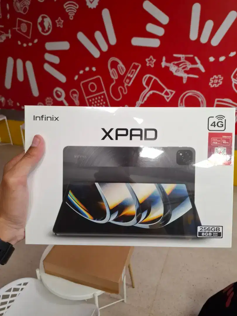 INFINIX XPAD 4G 8/256 NEW GARANSI RESMI