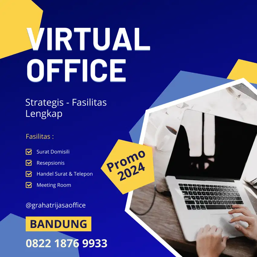 Sewa Virtual Office di Bandung: Kantor Terbaik Tanpa Harus Keluar Ruma