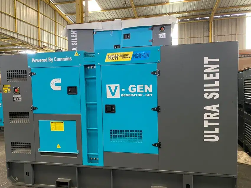 GENSET 100 KVA SILENT TYPE NEW CUMMINS