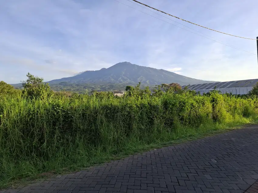 Tanah Kota Batu Mepet Wisata View Gunung Jual Cepat BU