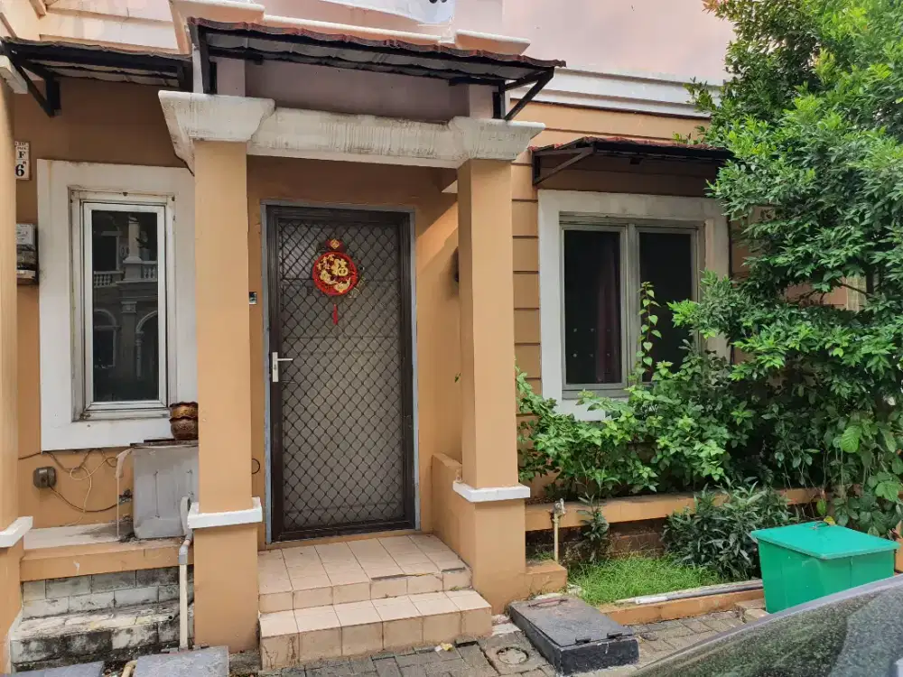 Jual murah town house city resort semi furnish berikut isi dlm nya