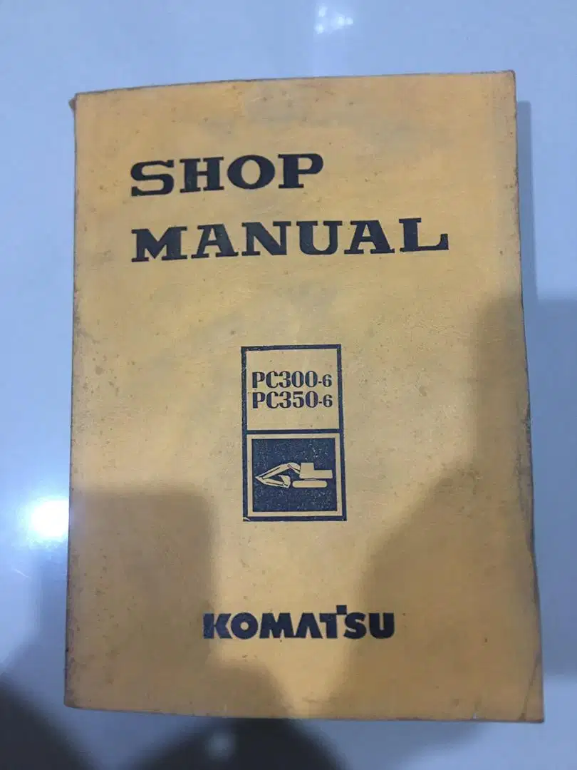 Book Shop Manual Komatsu PC300-6/PC350-6