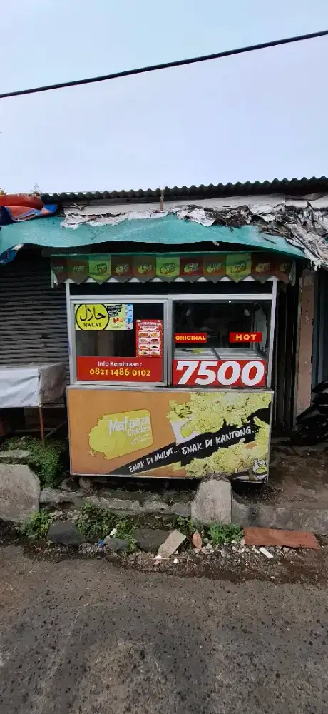 JUAL GEROBAK CHICKEN KOMPLIT SAMA TEMPAT ADUKAN