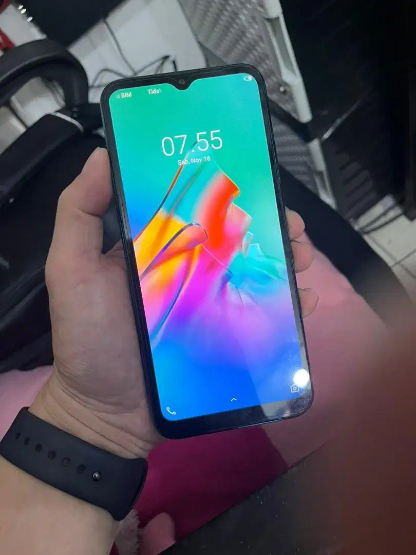 Infinix smart 5 ram 2/32 mulus bagus jual hp aja no box harga net aja