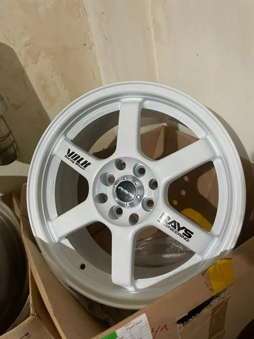 VELG TE37 R16 PCD 4x100/114 L7 ET 40 KONDISI BARU