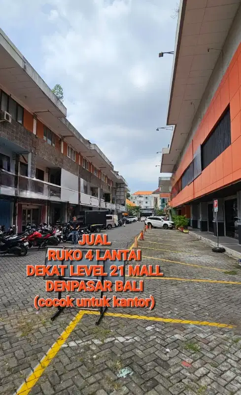 jual ruko lantai 4 teuku umar pusat kota denpasar