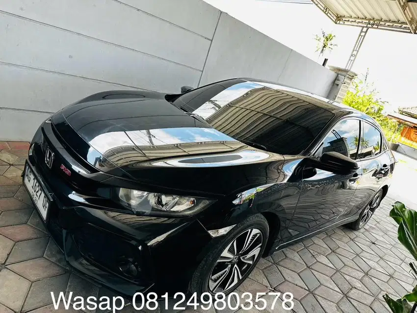 Civic turbo 2018 HB Hatchback hitam sivic metic automatic