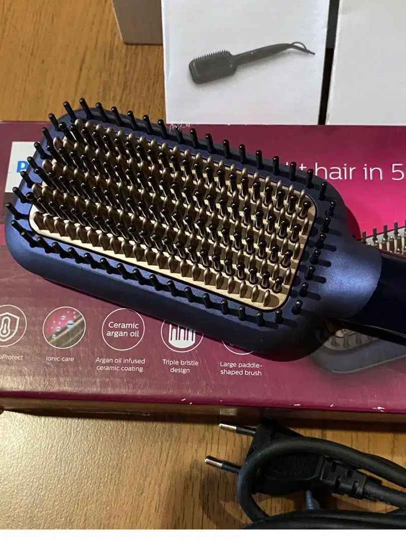 Catokan sisir, pelurus rambut Philips