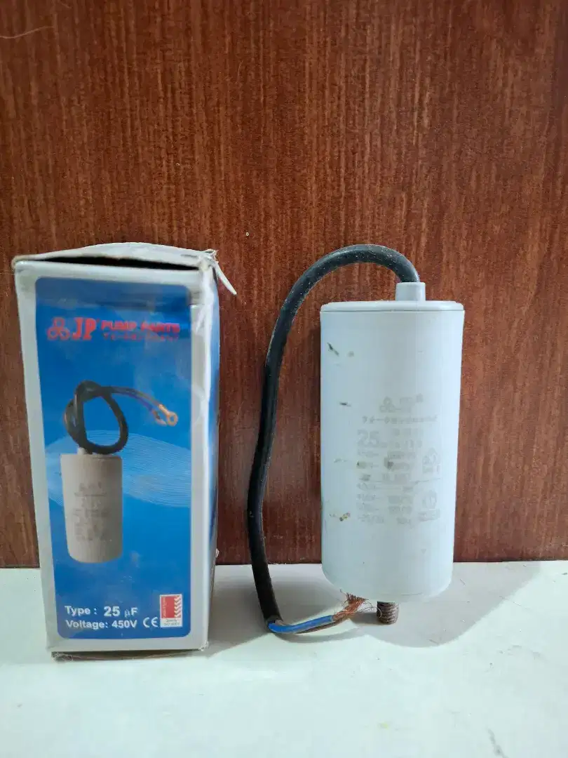 Kapasitor Bulat 25 uF / 450 V Bekas