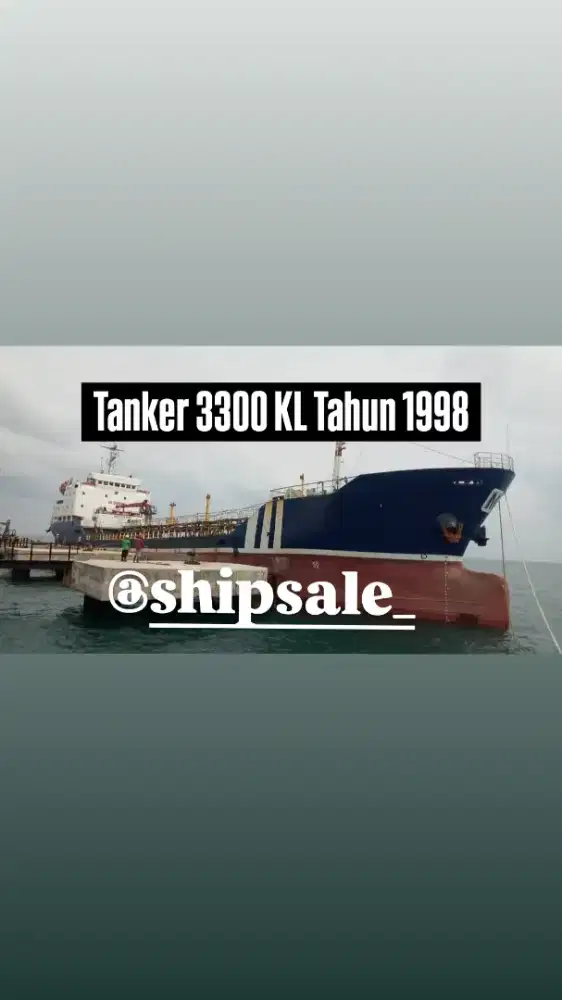 Di jual tanker 3300 KL tahun 1998 ex japan