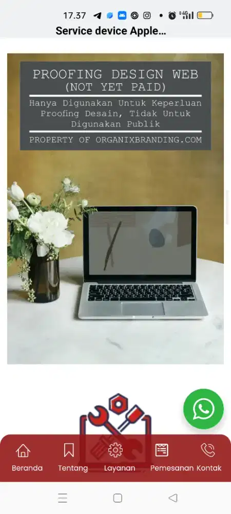 Dibeli Tinggi MacBook Laptop antar jemput