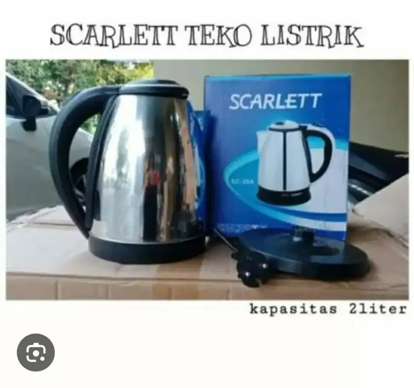 teko listrik scarlet