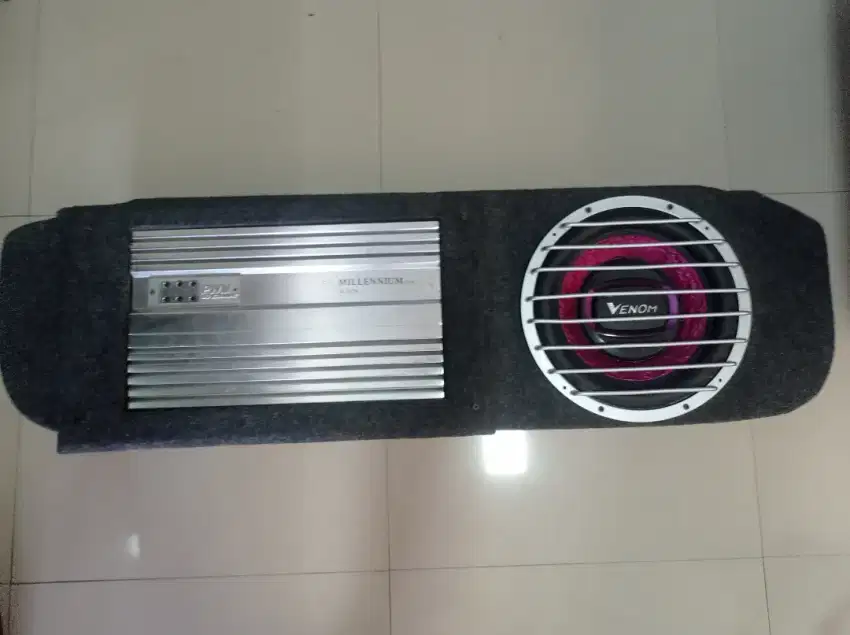 Box Subwoofer& power tanam Ertiga