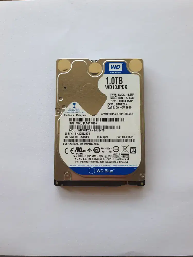 Harddisk Laptop WD Blue 1 TB