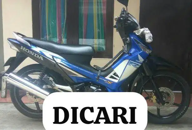 Di Cari Supra X 125 Double Disk DD Tahun 2008 Ke Atas Karbu.