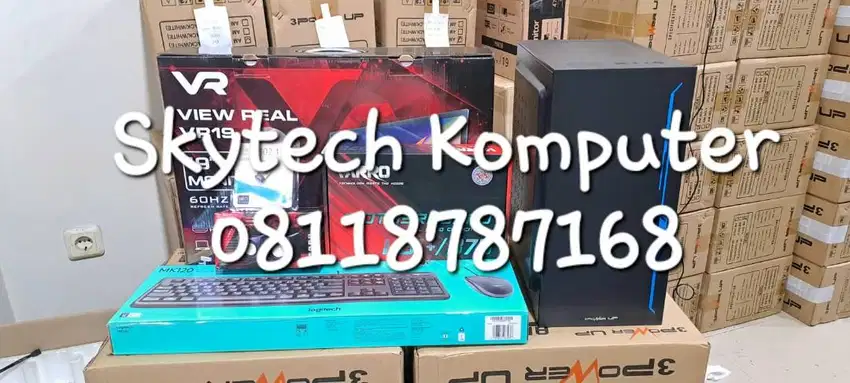 Paket pc rakitan baru Core i5 2400 siap kerja harga murah