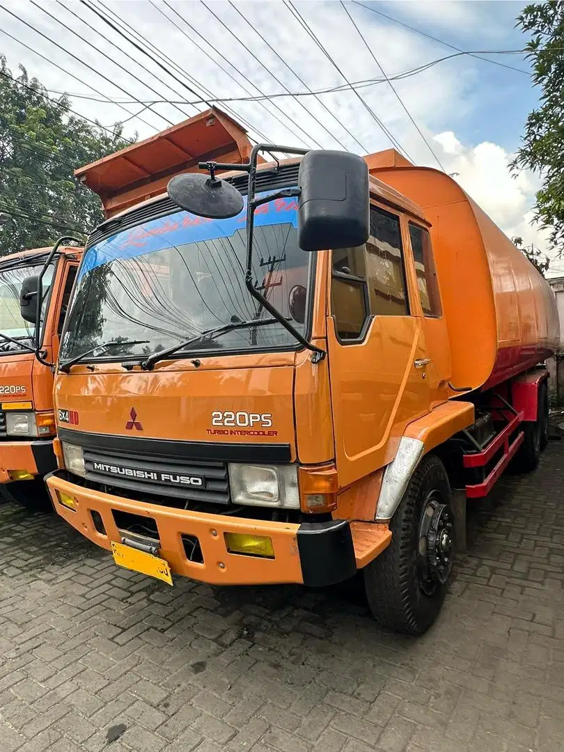 Mitsubishi Fuso 6x4 HD 2011 Tangki CPO BISA UBAH KE TRUCK