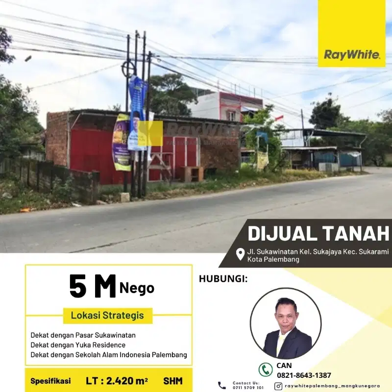 DIJUAL TANAH sukawinatan