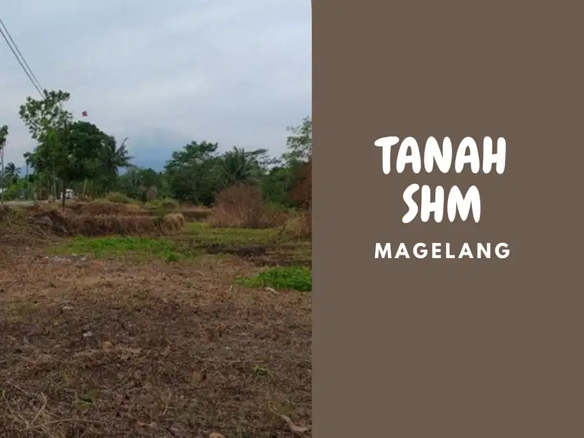 Tanah Hunian dan Ruko, SHM Strategis Jl Utama Magelang-Boyolali