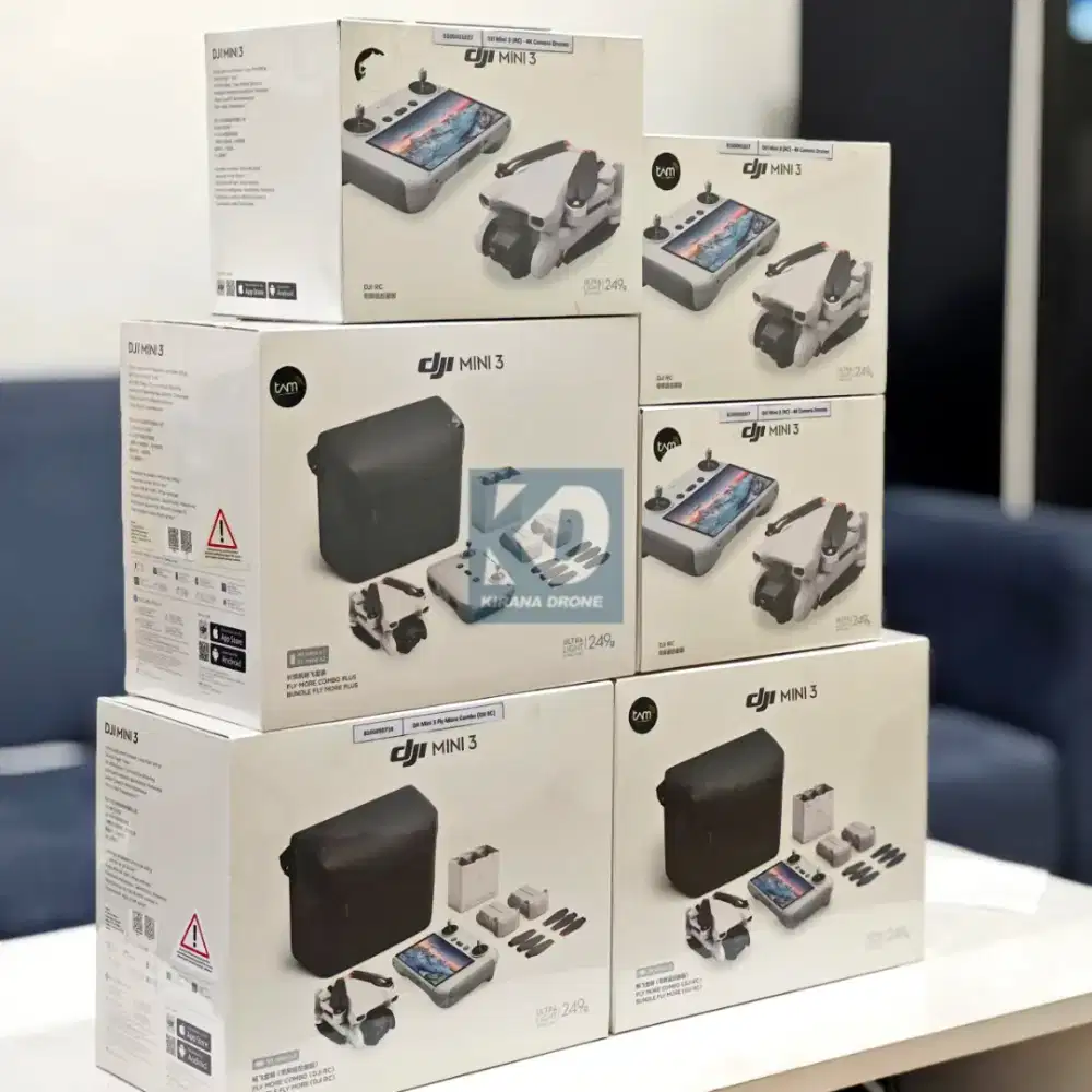 DJI MINI 3 RC NEW SEGEL GARANSI RESMI 1 TAHUN