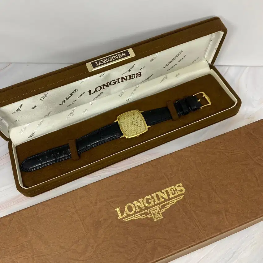 Longines square shape vintage original