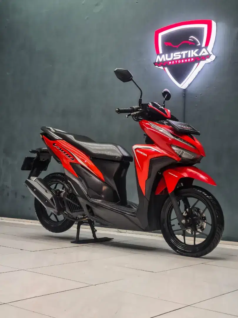 Perfect Condition!!Honda Vario 125 Fi 2019 Plat Baru Mulus-Mustika