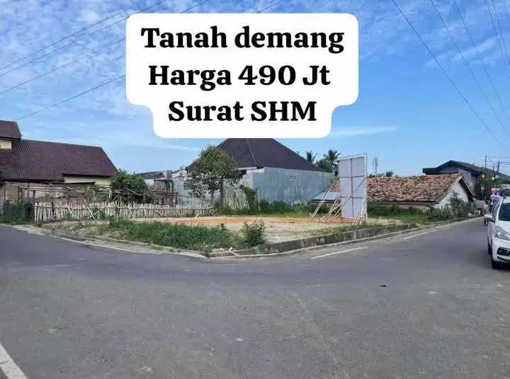 Tanah Demang Pinggir Jalan AS