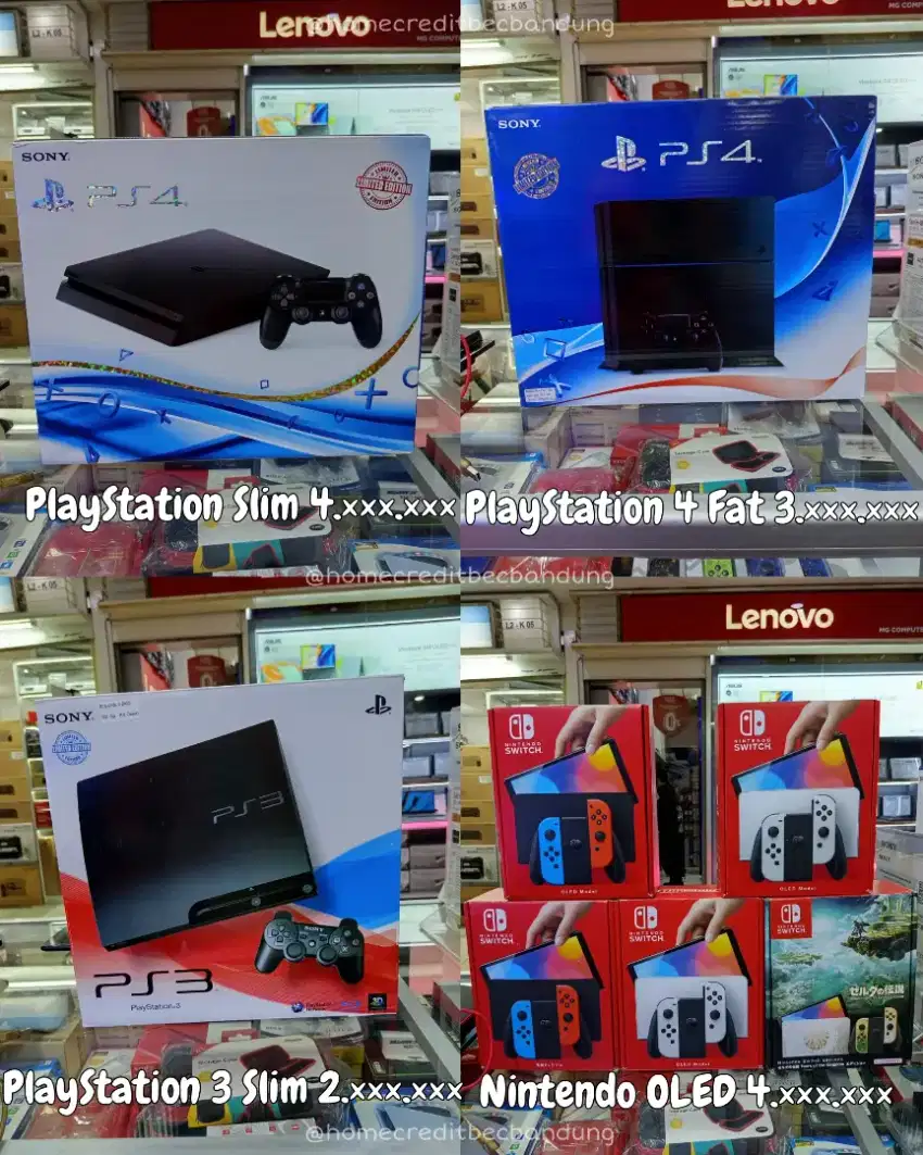 PlayStation 3-5 & Nintendo