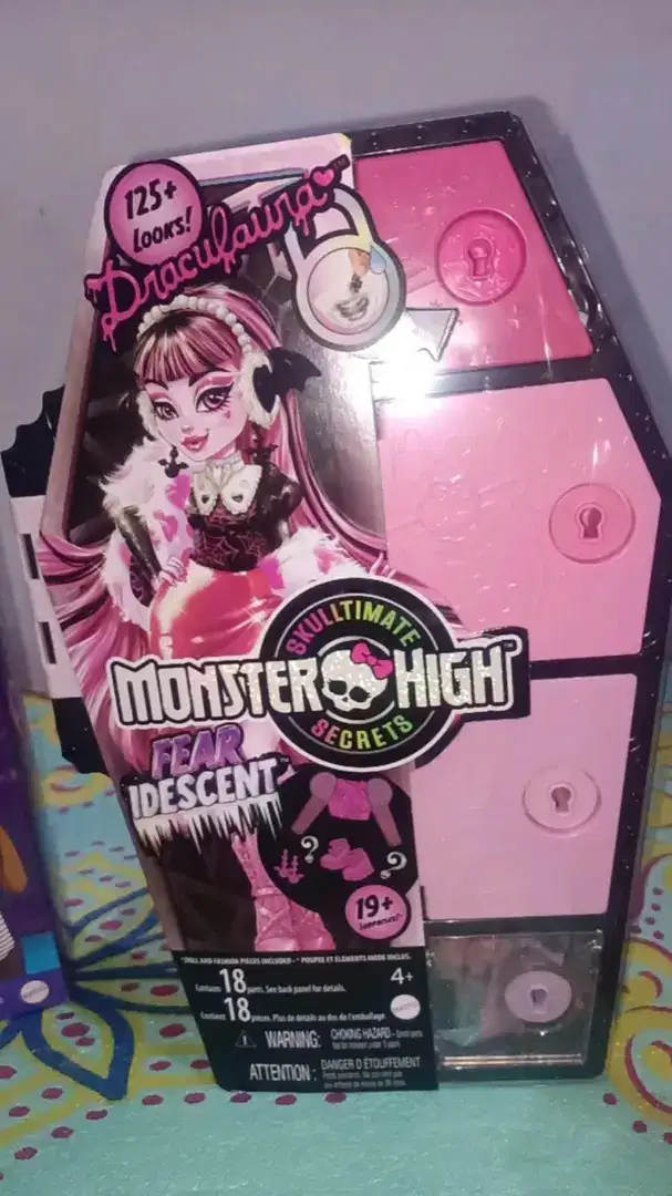 Mainan Monster High Skulltimate Secrets Draculaura Boneka Mattel