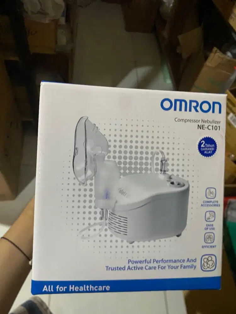 Nebu omron/ nebulizer/alat bantu pernapasan