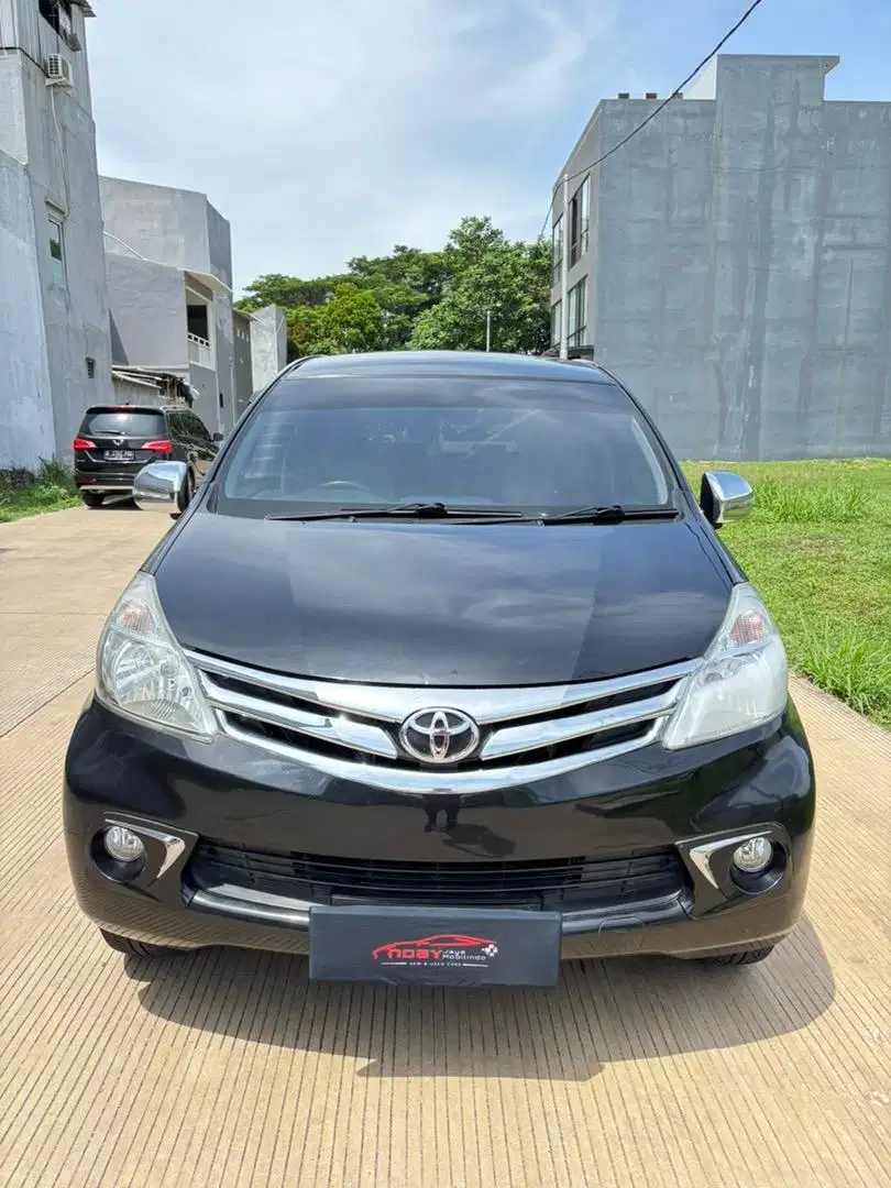 Toyota Avanza 1.3 G Airbag 2013 Automatic ( Hitam Metalik )