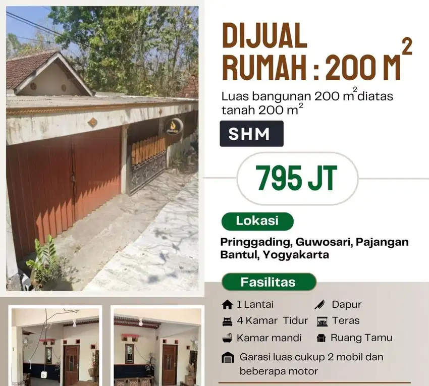 Turun Harga : Rumah + Tanah