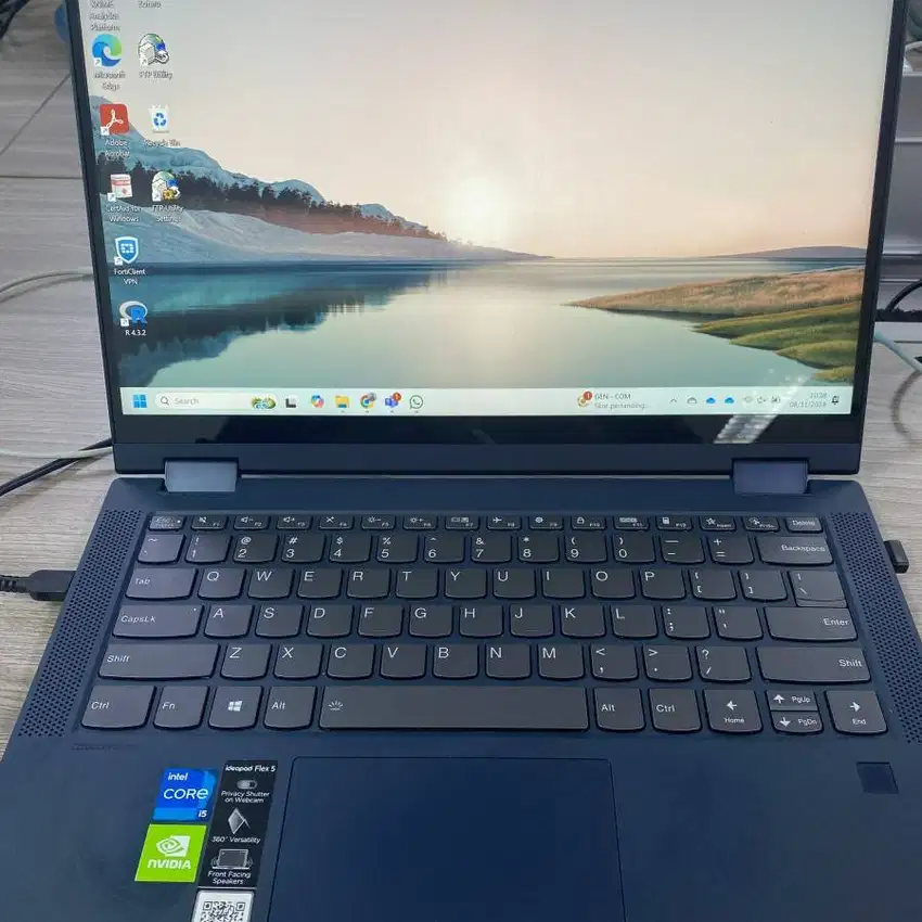 LENOVO FLEX 5 14 2IN1 TOUCH - I5 1135G7 16GB 512SSD MX450 W11+OHS FHD