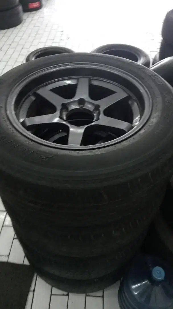 Fortuner / pajero / MUX Velg te37 r18 pcd 6x139