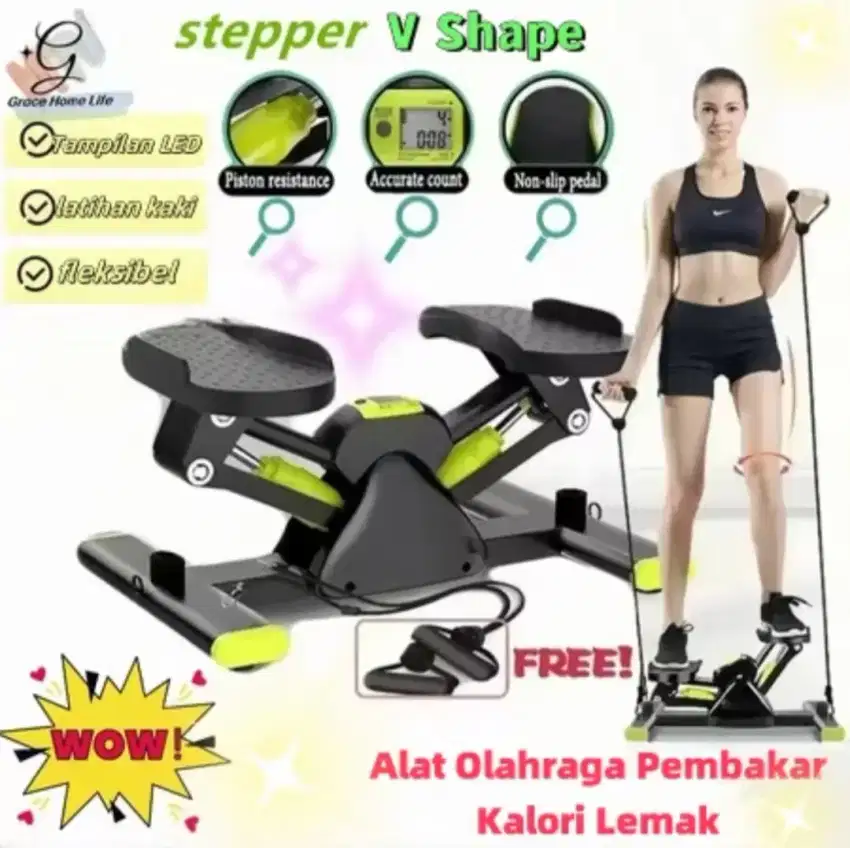 Alat olahraga Mini stepper